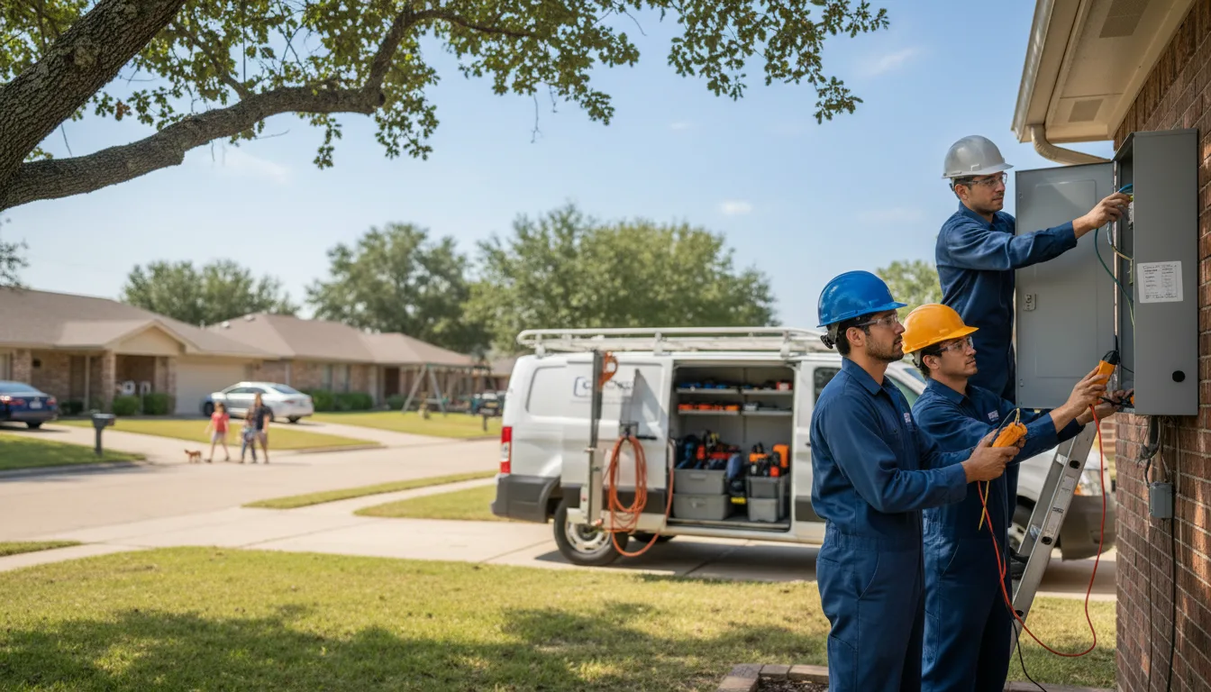 Certified electrician providing emergency electrical services in Mason, WI
